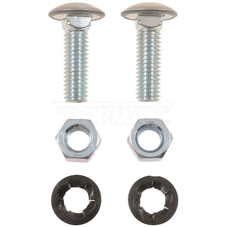 Motormite Bumper Bolt /Nuts-Stainless Steel-7/16-1 Bumper Bolt Kit, 45366 45366